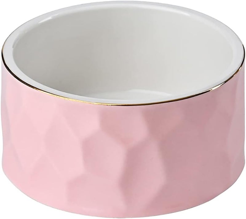Aewill Ceramic Paper Clip Holder Ceramic Paper Clip Dispenser Organizer for Office Desk Binder Clip Holder (Pink) - Image 1